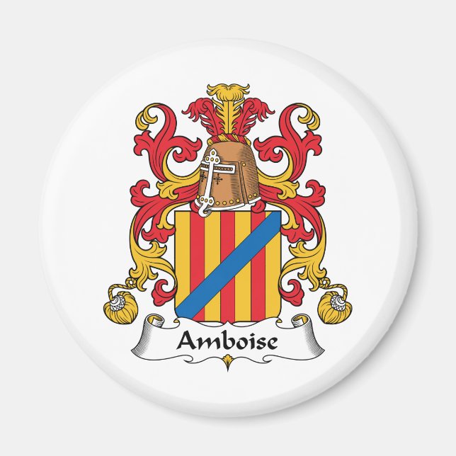 Imã Amboise Family Crest (Frente)