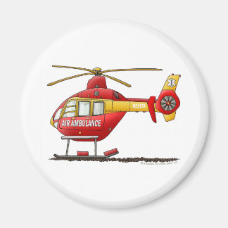 Imã Ambulância do helicóptero médico de resgate EMS EM