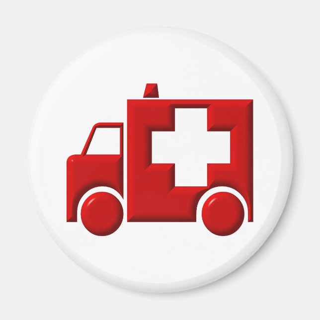 Imã Ambulância / EMT (Frente)