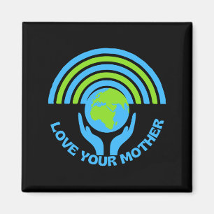 Imã Ame A Terra Sua Mãe Camiseta Dia Da Terra