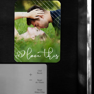 Ímã Ame Isto   Foto de Script Casual Urbano Moderno