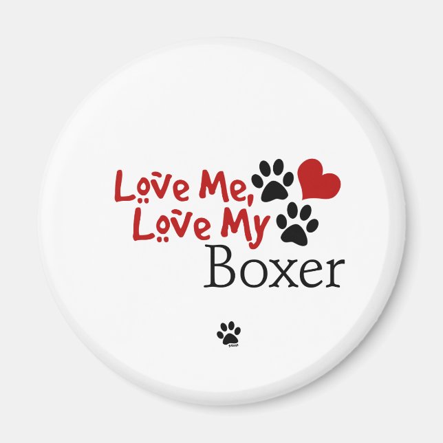 Imã Ame-Me, Ame O Meu Boxer (Frente)