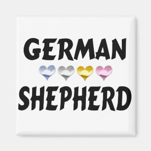 Imã Ame o German shepherd Magnet