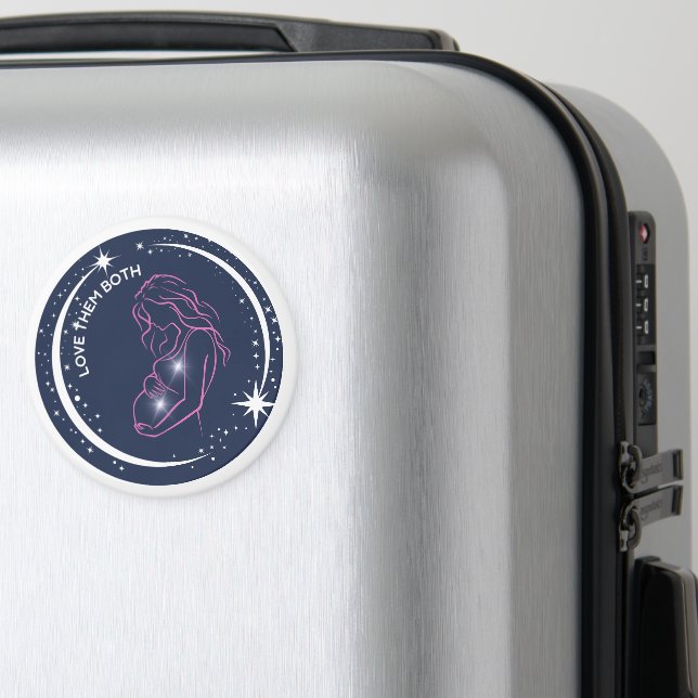 Imã Ame-Os Tanto A Mãe Inspirativa Pró-Vida (In Situ (Luggage))