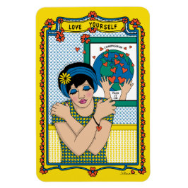 Ímã Ame-se_B_4x6 Frigorator Magnet