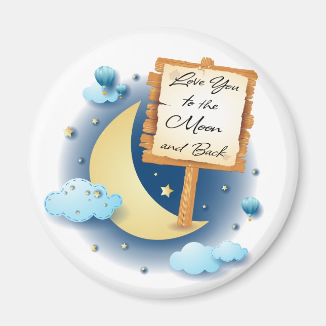 Imã Ame-te à Lua e Volta (Frente)