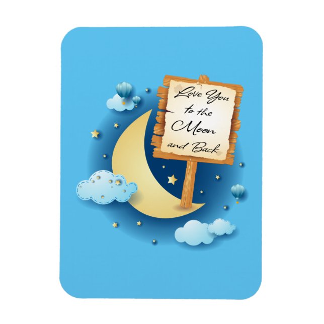 Ímã Ame-te à Lua e Volta  (Vertical)