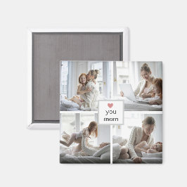 Imã Ame-Te Mãe - Magneta Personalizada De Fotografias