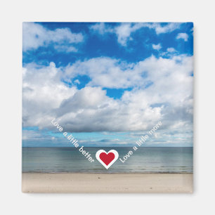 Imã Ame um pouco melhor / Mais Slogan de Recuperação