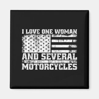 Imã Ame Uma Mulher e Várias Motocicletas Biker Diverti