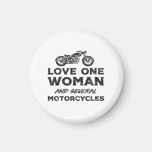 Imã Ame Uma Mulher E Várias Motocicletas Essencial