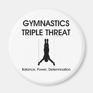 Imã Ameaça SUPERIOR triplicar-se da ginástica (homen