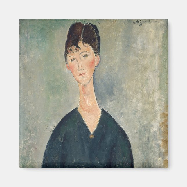 Imã Amedeo Modigliani - Cantor de café (Frente)