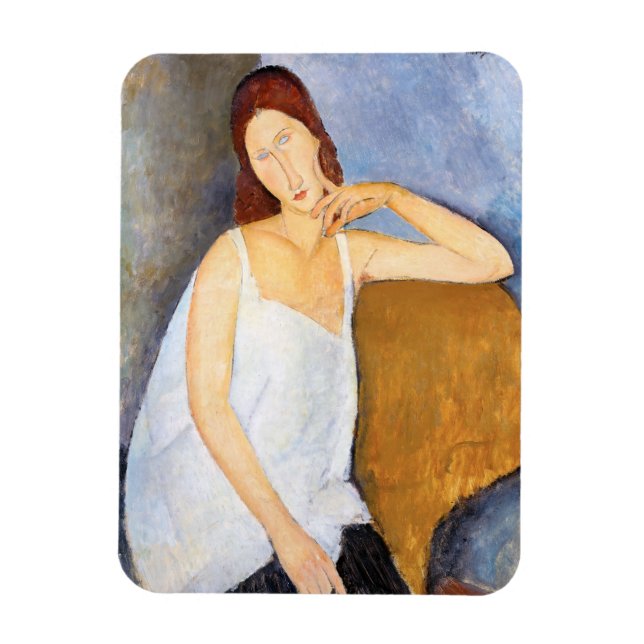 Ímã Amedeo Modigliani - Jeanne Hebuterne (Vertical)