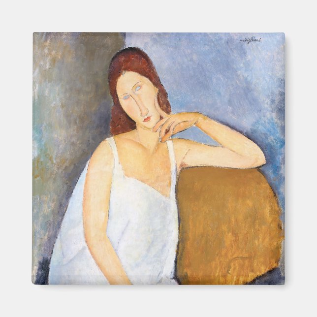 Imã Amedeo Modigliani - Jeanne Hebuterne (Frente)