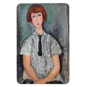 Ímã Amedeo Modigliani - Menina em uma Blusa Strike