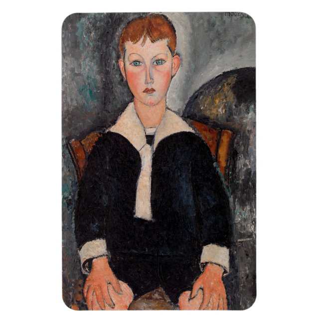 Ímã Amedeo Modigliani - Menino de um Terno de Marinhei (Vertical)