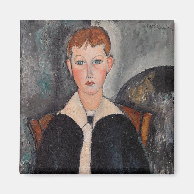 Imã Amedeo Modigliani - Menino de um Terno de Marinhei (Frente)