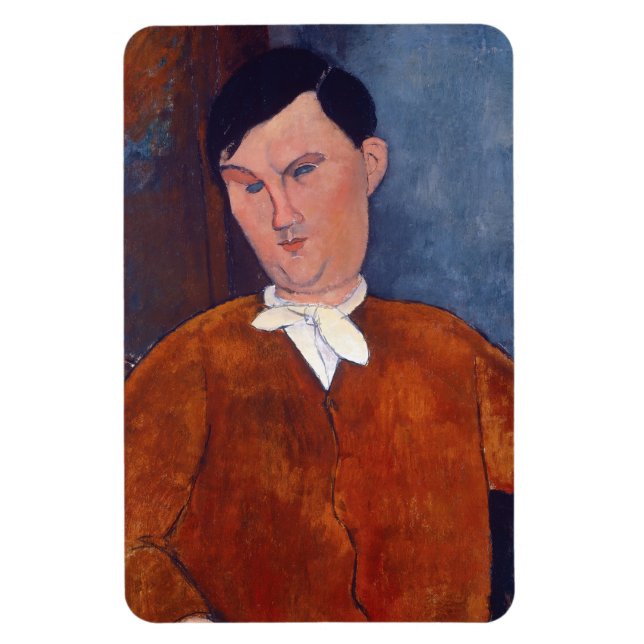 Ímã Amedeo Modigliani - Monsieur Deleu (Vertical)