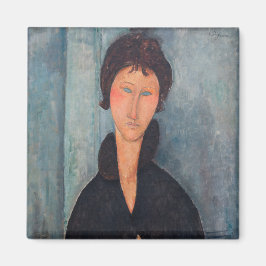 Imã Amedeo Modigliani - Mulher com Olhos Azuis