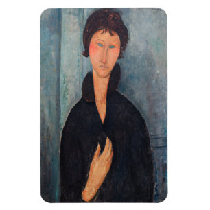 Ímã Amedeo Modigliani - Mulher com Olhos Azuis