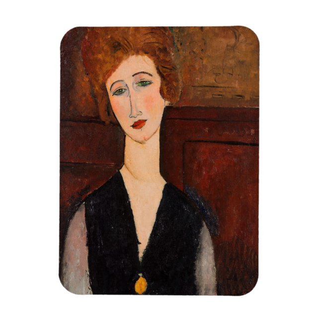 Ímã Amedeo Modigliani - Retrato de uma Mulher (Vertical)