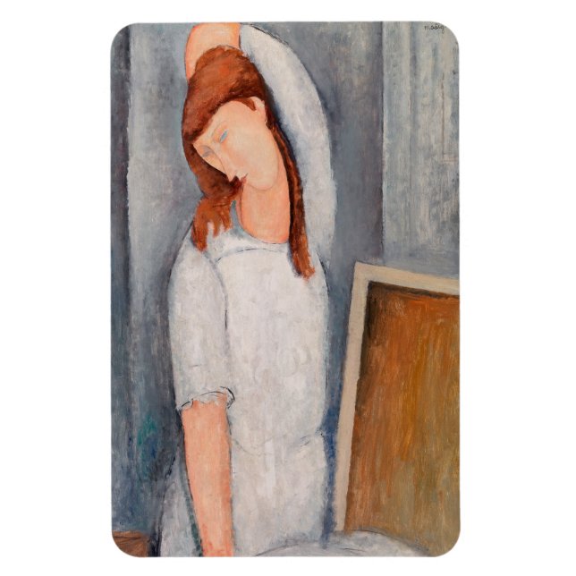 Ímã Amedeo Modigliani - Retrato Jeanne Hebuterne #1 (Vertical)
