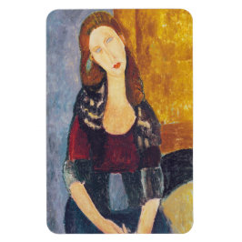 Ímã Amedeo Modigliani - Retrato Jeanne Hebuterne #2