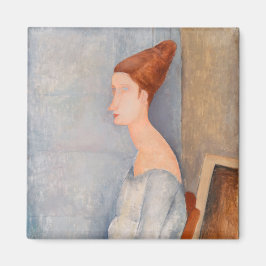 Imã Amedeo Modigliani - Retrato Jeanne Hebuterne #3