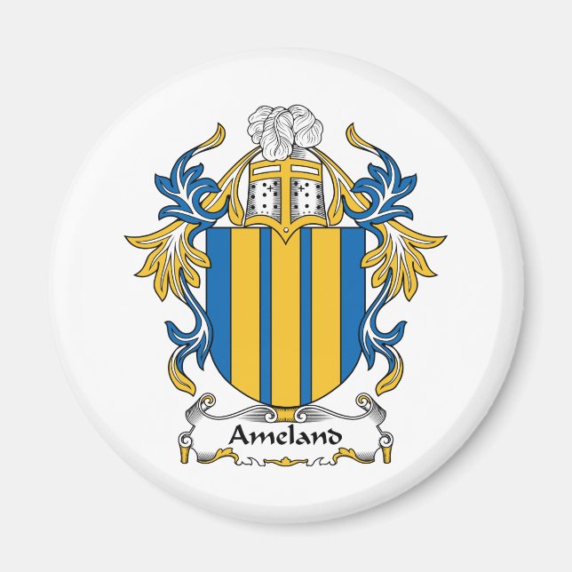 Imã Ameland Family Crest (Frente)