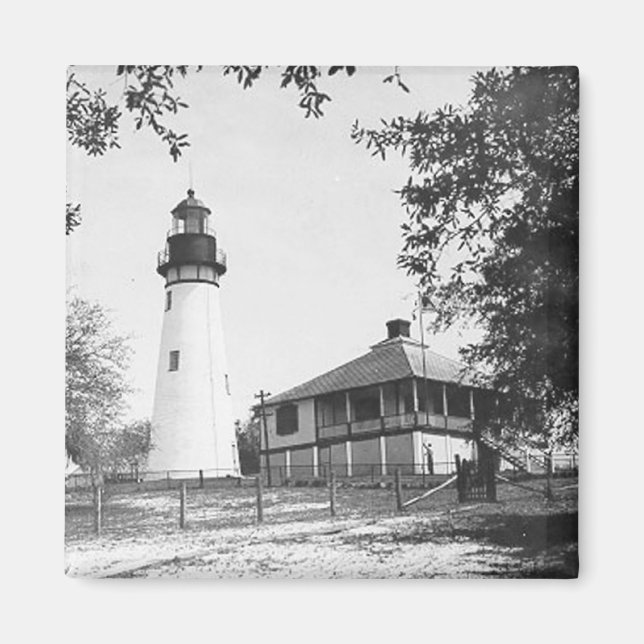 Imã Amelia Island Lighthouse (Frente)