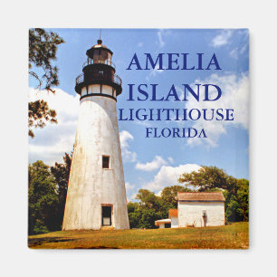 Imã Amelia Island Lighthouse, Flórida Magnet