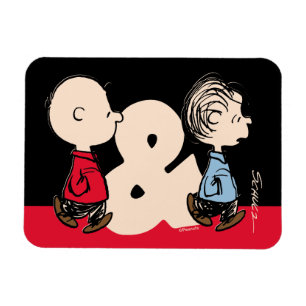Ímã Amendoins   Charlie Brown & Linus