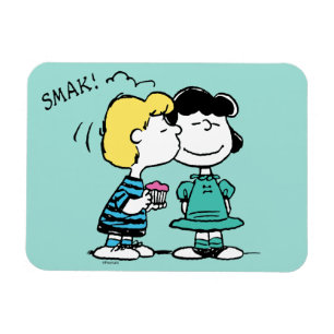 Ímã Amendoins DIA DE OS NAMORADOS Lucy & Schroeder