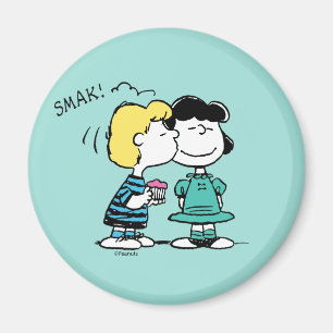 Imã Amendoins DIA DE OS NAMORADOS Lucy & Schroeder