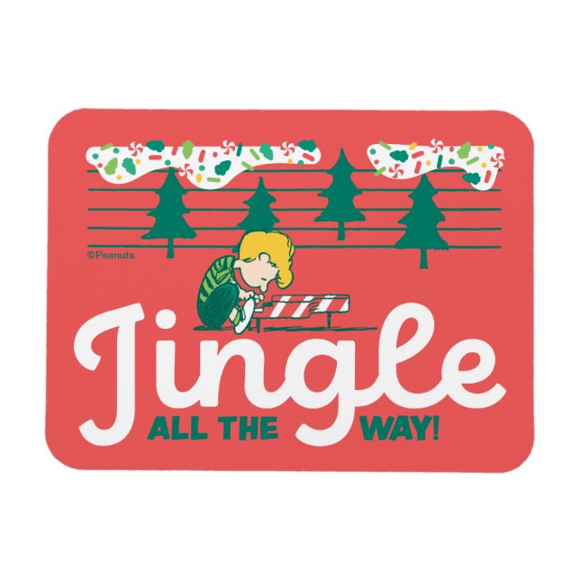 Ímã Amendoins | Jingle All Way (Horizontal)