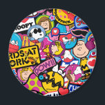 Imã Amendoins | Padrão de patch de fita mista<br><div class="desc">Veja este design divertido com a Gangue dos amendoins em manchas bonitas.</div>