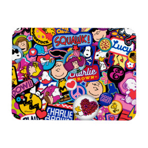 Ímã Amendoins   Padrão de patch de fita mista