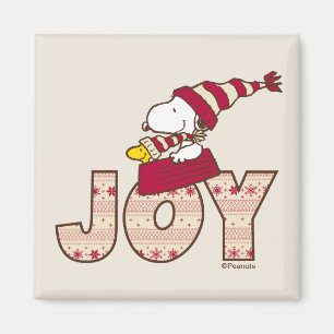 Imã Amendoins Passeio De Snoopy & Woodstock Joy