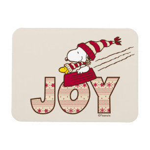 Ímã Amendoins Passeio De Snoopy & Woodstock Joy