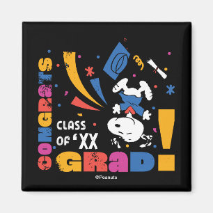 Imã Amendoins Snoopy Parabéns Graduado Graduação Confe