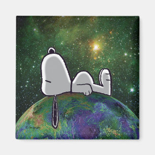 Imã Amendoins   Snoopy Spacout