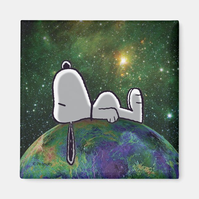 Imã Amendoins | Snoopy Spacout (Frente)