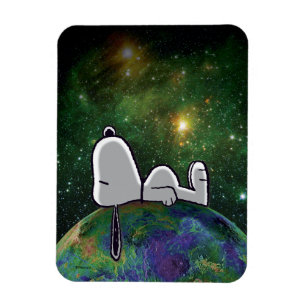Ímã Amendoins Snoopy Spacout