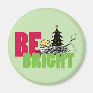 Imã Amendoins Woodstock Christmas Be Bright