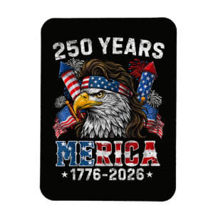 Ímã América 250 Aniversário EUA 250 Anos