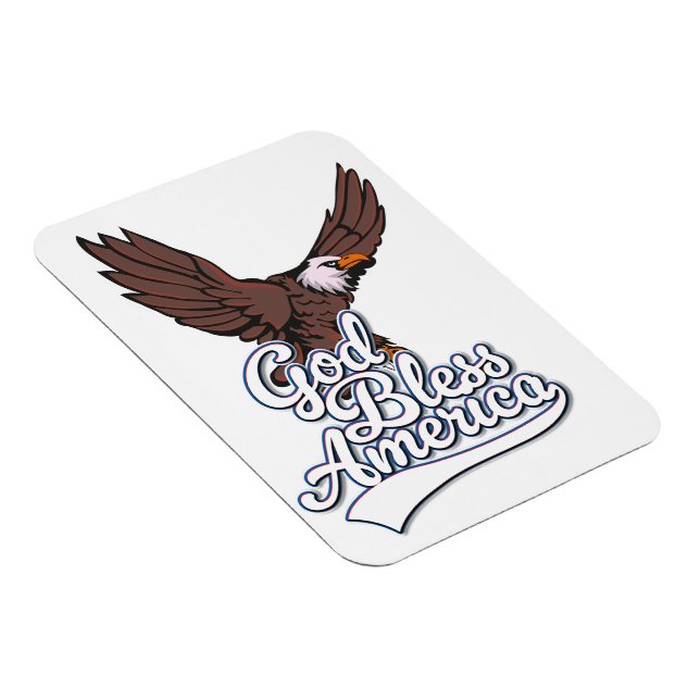 Ímã América deus abençoe (Lado Direito)