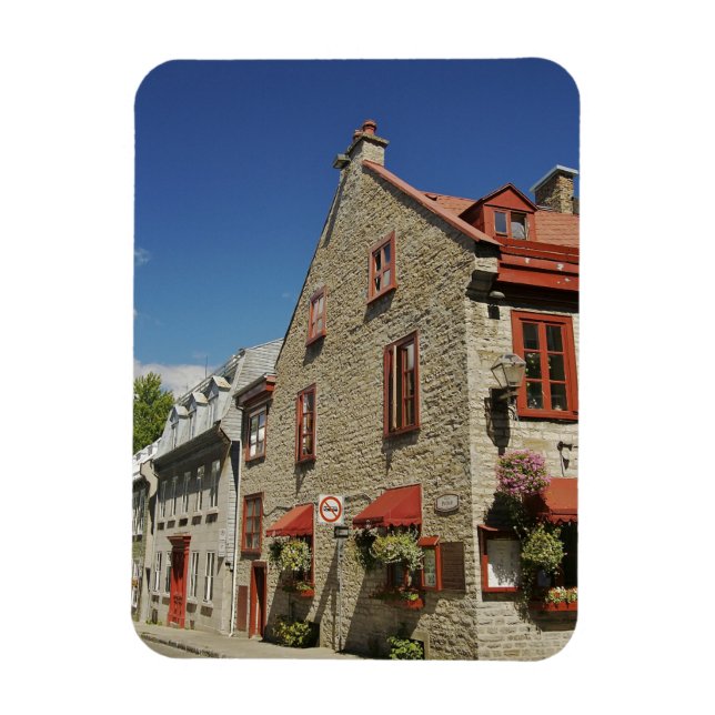 Ímã América do Norte, Canadá, Quebec, Velha Cidade de  (Vertical)