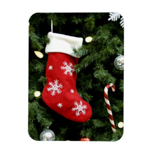 Ímã America do Norte. Decorações do Natal na árvore