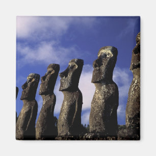 Imã América do Sul, Chile, Ilha de Páscoa, Ahu Akiri.